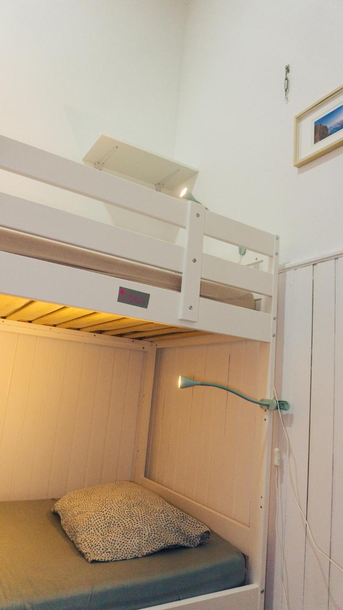 Etagenbett im gemischten Schlafsaal